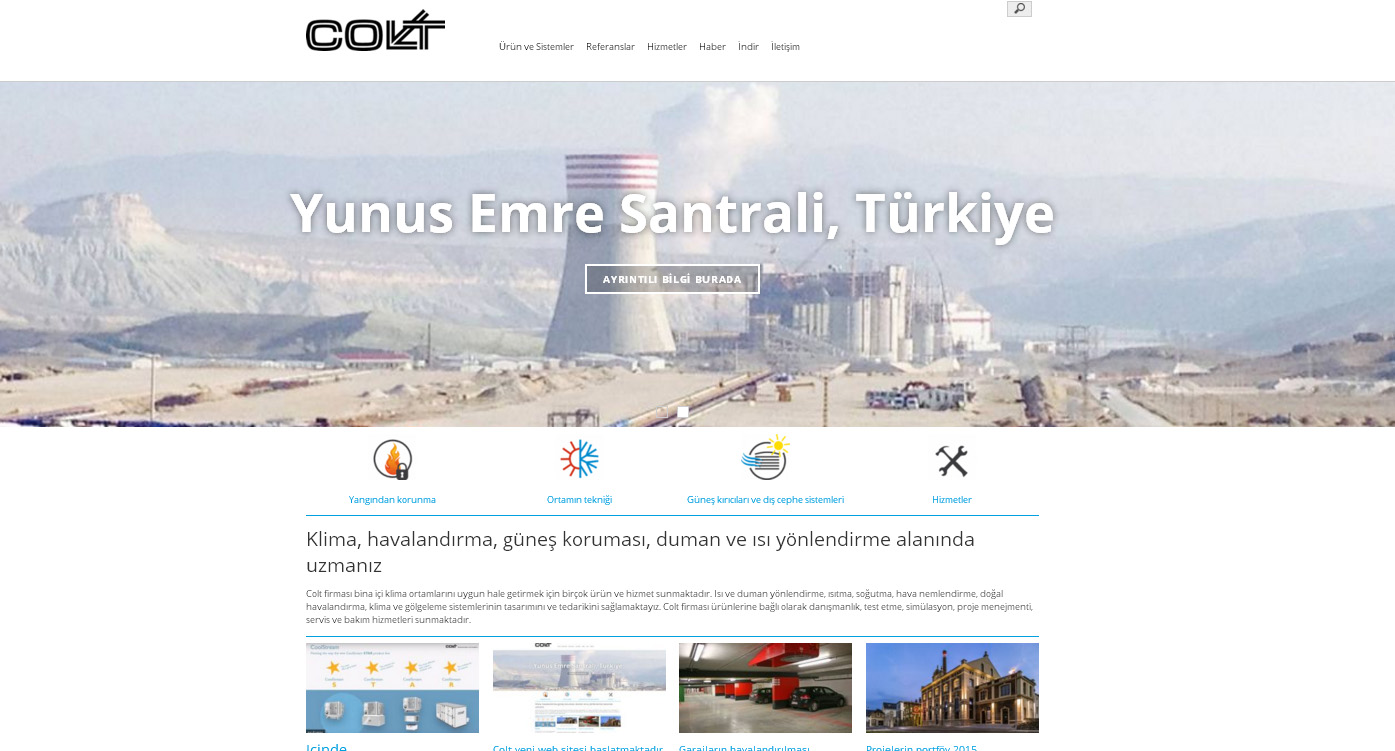 Colt International posiluje přítomnost v Turecku